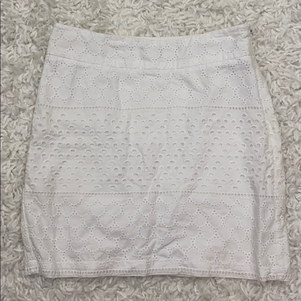 Banana Republic Eyelit High waisted skirt
